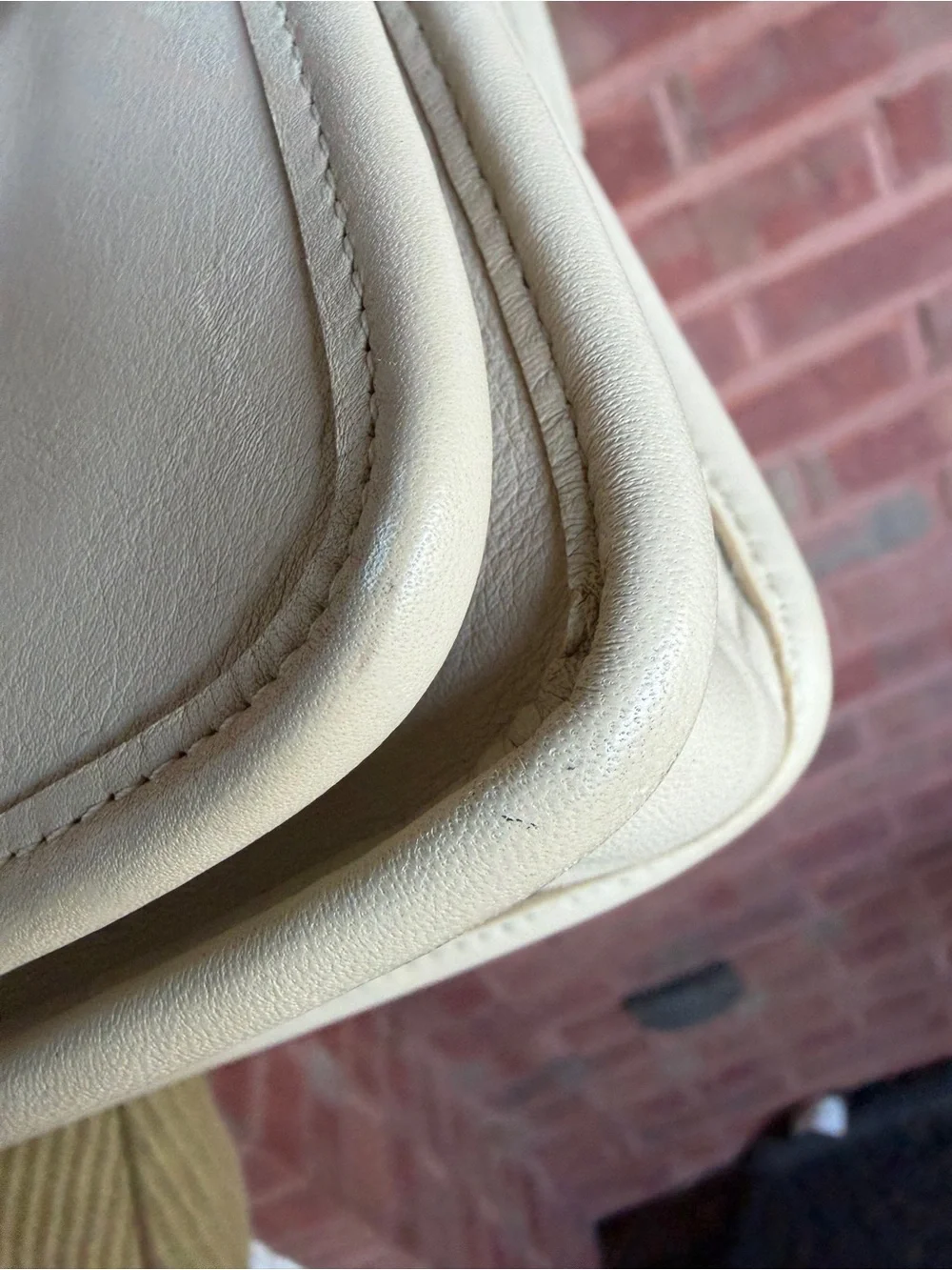Vintage Coach Station Bag 5130 in Bone EUC